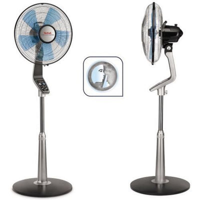 Tefal Ventilateur - Vf5670 Turbo Silence Extrême Sur Pied - Télécommandé - Gris