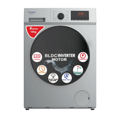 Machine à Laver Automatique - MILLENNIUM - Front Load - 10kg/6Kg( laver -sécher) - Argent - Garantie: 12 mois