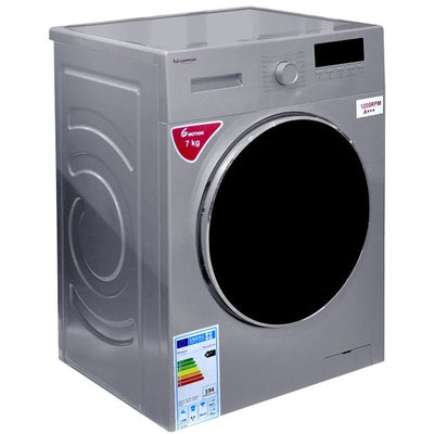 Machine à Laver Automatique - MILLENNIUM - Front Load - 7kg - Argent - Garantie: 12 mois