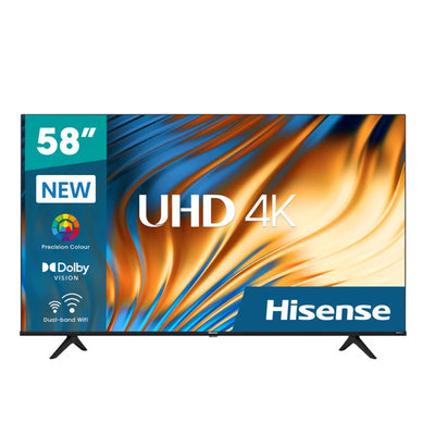 Hisense TV LED 58''- 4K Uhd Tv - Smart - Youtube - Séries A6N- 147Cm - Noir