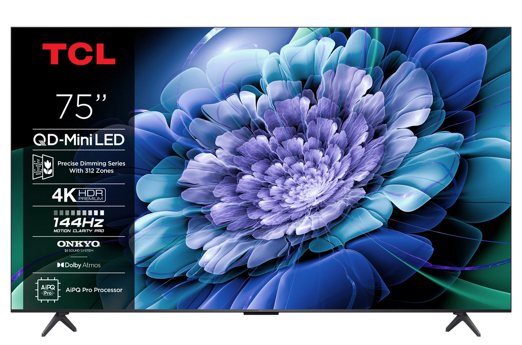 TCL TV QLED 75'' QD MINI LED ONKYO- 75C6K