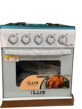 Charger l&#39;image dans la galerie, Ilux Cuisinière 4 Feux LXG-15W - Blanc - Garantie 6 Mois