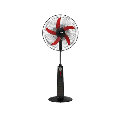 Ilux Ventilateur Rechargeable 18 Pouces - 5 Hélices - LXF-972