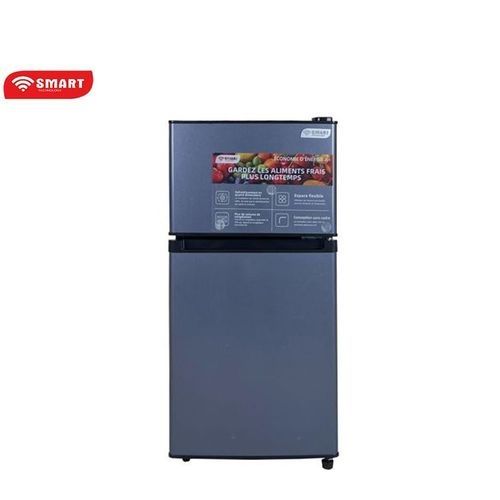 SMART TECHNOLOGY Réfrigérateur 2 Battants - STR-99F - 86 L-Argent - 12 Mois De Garantie