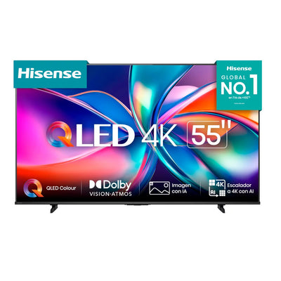 HISENSE TV QLED 55'' SMART VIDAA - 4K UHD -