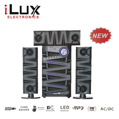 Ilux Mini Chaine 3 Baffes 1 Woofer 3.1 - ILHT-340 - USB - Bluetooth