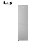 Ilux Réfrigérateur Combiné 4 Tiroirs ILCB260 T4 - Economique - 260L - Gris - 6 Mois Garantie