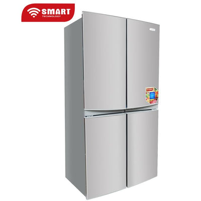 SMART TECHNOLOGY Réfrigérateur Américain De Luxe - STR-365S - 395L - Gris - Garantie 12 Mois