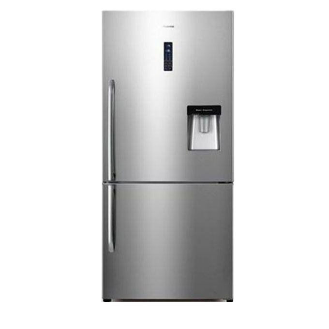 Hisense Réfrigérateur Combine - RD-60WC4SB - 2 Tiroirs - 463 L - Gris Distributeur d’eau - Inox A+
