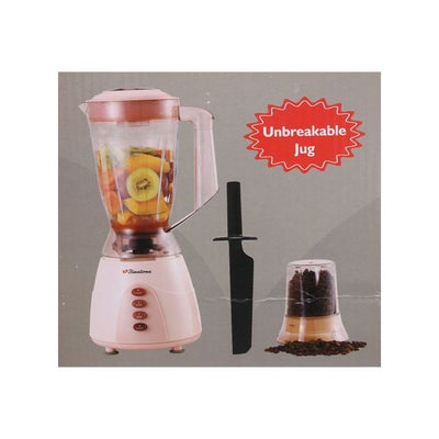 Binatone Blender Incassable - BLG-450P MK2 - 1.5L - 350W - Nude - 24 Mois De Garantie