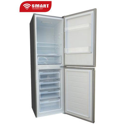 SMART TECHNOLOGY Réfrigérateur Combiné - STCB-304M- 255L - Inox