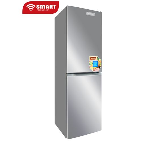 SMART TECHNOLOGY Réfrigérateur Combiné - STCB-304M- 255L - Inox