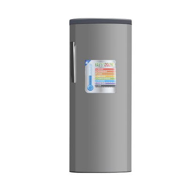 SMART TECHNOLOGY Congélateur Vertical STCD-325 - 280 L - Gris/Noir - Garantie 12 Mois