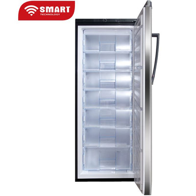 SMART TECHNOLOGY Congélateur Vertical 7 Tiroirs STCD-355 - 310 L - Gris