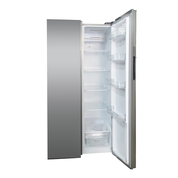 SMART TECHNOLOGY Réfrigérateur Américain De Luxe - STR-878S - 477L - Gris - Garantie 12 Mois
