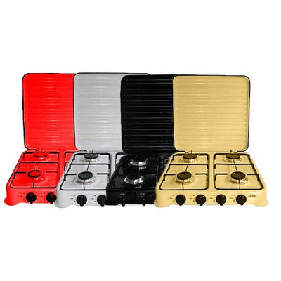 Fiesta Cuisinière De Table 4 Feux Avec Couvercle - Multi-couleur