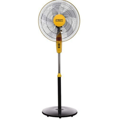 Solstar Ventilateur Sur Pieds SOLSTAR - FS1648H-YL SS - Noir/Jaune