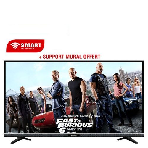 SMART TECHNOLOGY SMART TV - 43" -STT-4397K - FHD ANDROID 11 -  Décodeur Intégré AVEC WIFI- Noir