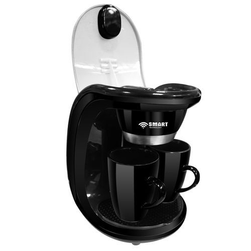 SMART TECHNOLOGY Machine à Café - 0.24L -STPE-1202C -Noir