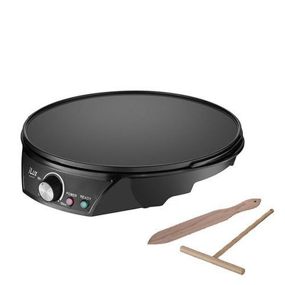 Ilux Crêpière Electrique LX-CM100 - 1200W - Cuisson Rapide
