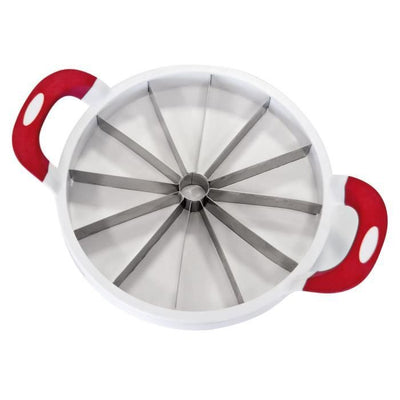 EASY MAKE Coupe fruit - Ø 28 cm - Spécial pastèque et melon - rose - Lames inox