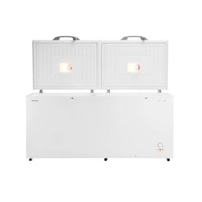 HISENSE CONGÉLATEUR HORIZONTAL BLANC AVEC SERRURE 520 LITRES NET– FC-66DD4SA