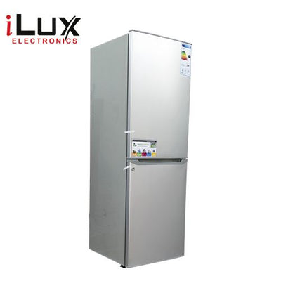 Ilux Réfrigérateur Combiné ILCB250 - Economique - 210 L - Gris - 6 Mois Garantie