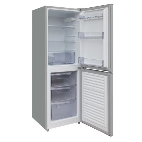 Ilux Réfrigérateur Combiné ILCB200 - Economique - 161 L - Gris - 6 Mois Garantie