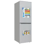 Ilux Réfrigérateur Combiné ILCB200 - Economique - 161 L - Gris - 6 Mois Garantie