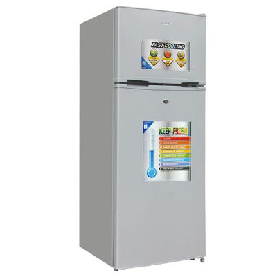 Ilux Réfrigérateur 2 Battants 218 L - ILR270 - Gris