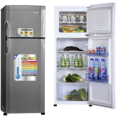Ilux Réfrigérateur 2 Battants 258 L - ILR358 - Gris