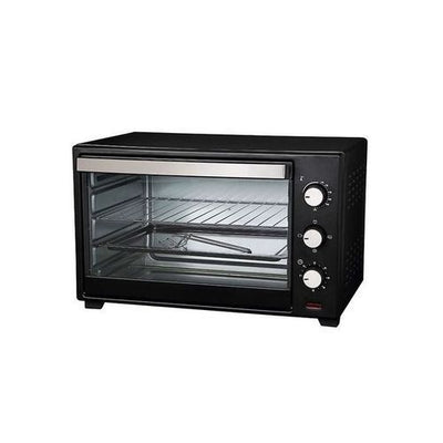 Ilux Mini Four Electrique - 30 L - 4 Elements Chauffants à 1600W - Noir
