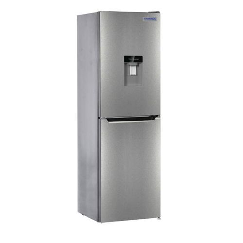 Nasco Réfrigérateur Combiné - 4 Tiroirs - Distributeur D'Eau - 253L Net-NASD2-ML304-WD - Gris
