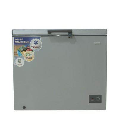 Nasco Congelateur Horizontal - HNAS-350 / SNAS-350 - 260 Litres - Gris - Garantie 12 Mois