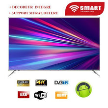 Charger l&#39;image dans la galerie, SMART TECHNOLOGY SMART TV 65 Ultra HD 4K -ANDROID TV - Noir- Garantie 6 Mois