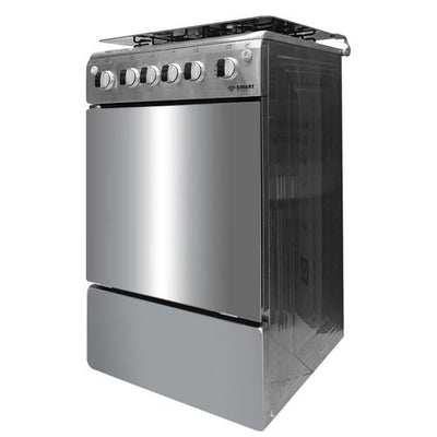 SMART TECHNOLOGY Cuisinière - Gaz 4 Feux Avec Four STC-5050I - 50 X 50 Cm - Inox