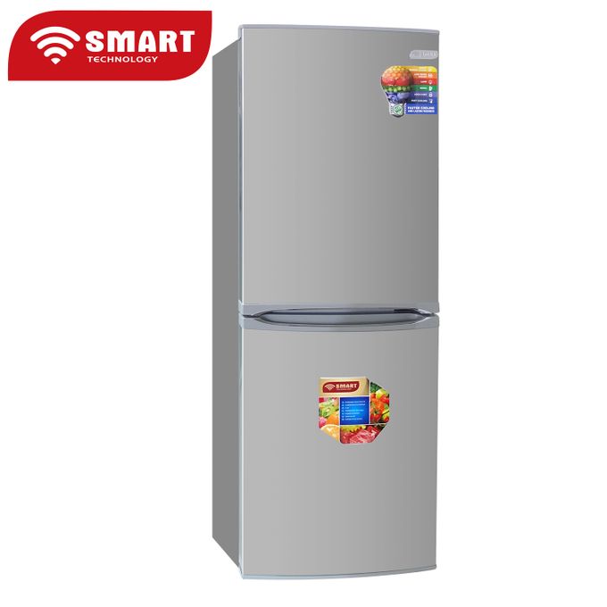 SMART TECHNOLOGY Réfrigérateur Combiné - STCB-277H - 186L L - Gris Foncé - 12 Mois Garantie