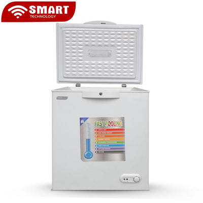SMART TECHNOLOGY Congélateur Horizontal STCC-230 - 197l - Blanc - Garantie 12 Mois