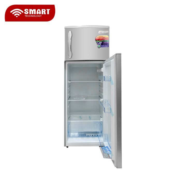 SMART TECHNOLOGY Réfrigérateur 2 Battants - Classe A+ - 225 L - STR-344H - Argent - Garantie 12 Mois