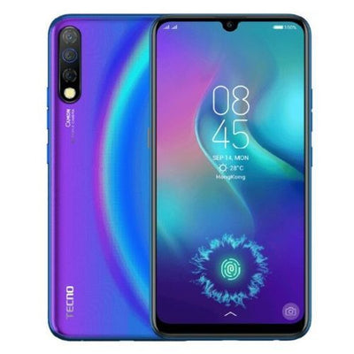 Tecno Camon 12 Pro - 4G - 6,35 Pouces - 6Go Ram - 64Go Rom - 32MP/16MP+8MP+2MP - Bleu